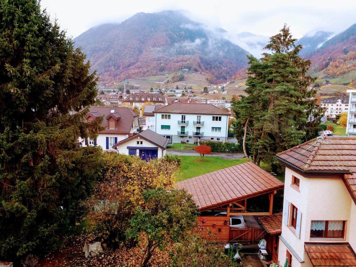 Alpine Apartment Villeneuve Kültér fotó